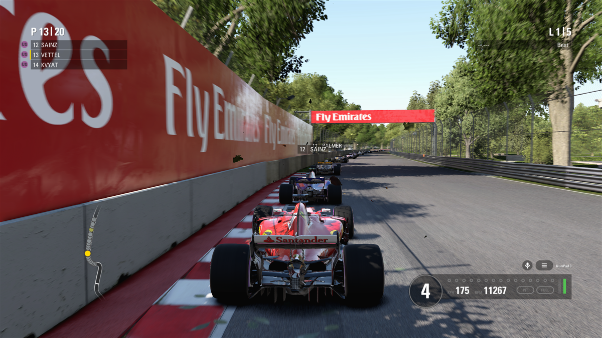F1 2017 screenshot 3 for Playstation 4
